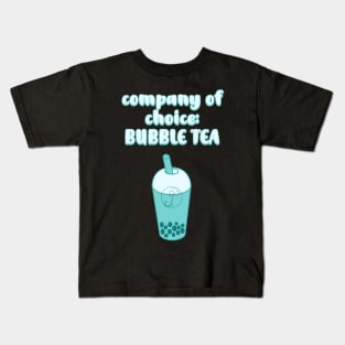 Pastel Goth Company of Bubble Tea Kids T-Shirt